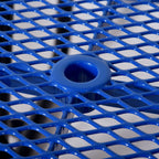 Square Outdoor Steel Picnic Table 46"