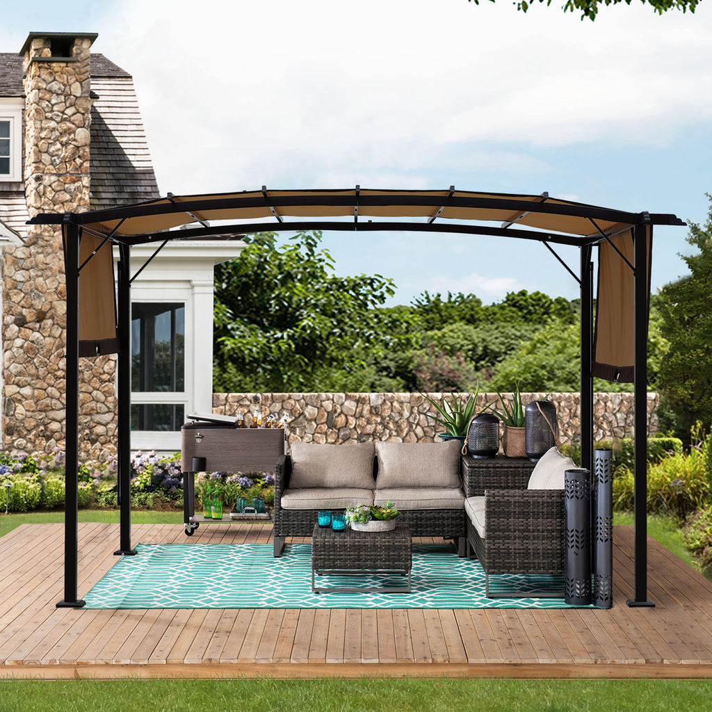 12 x 9 Ft Outdoor Pergola Patio Gazebo