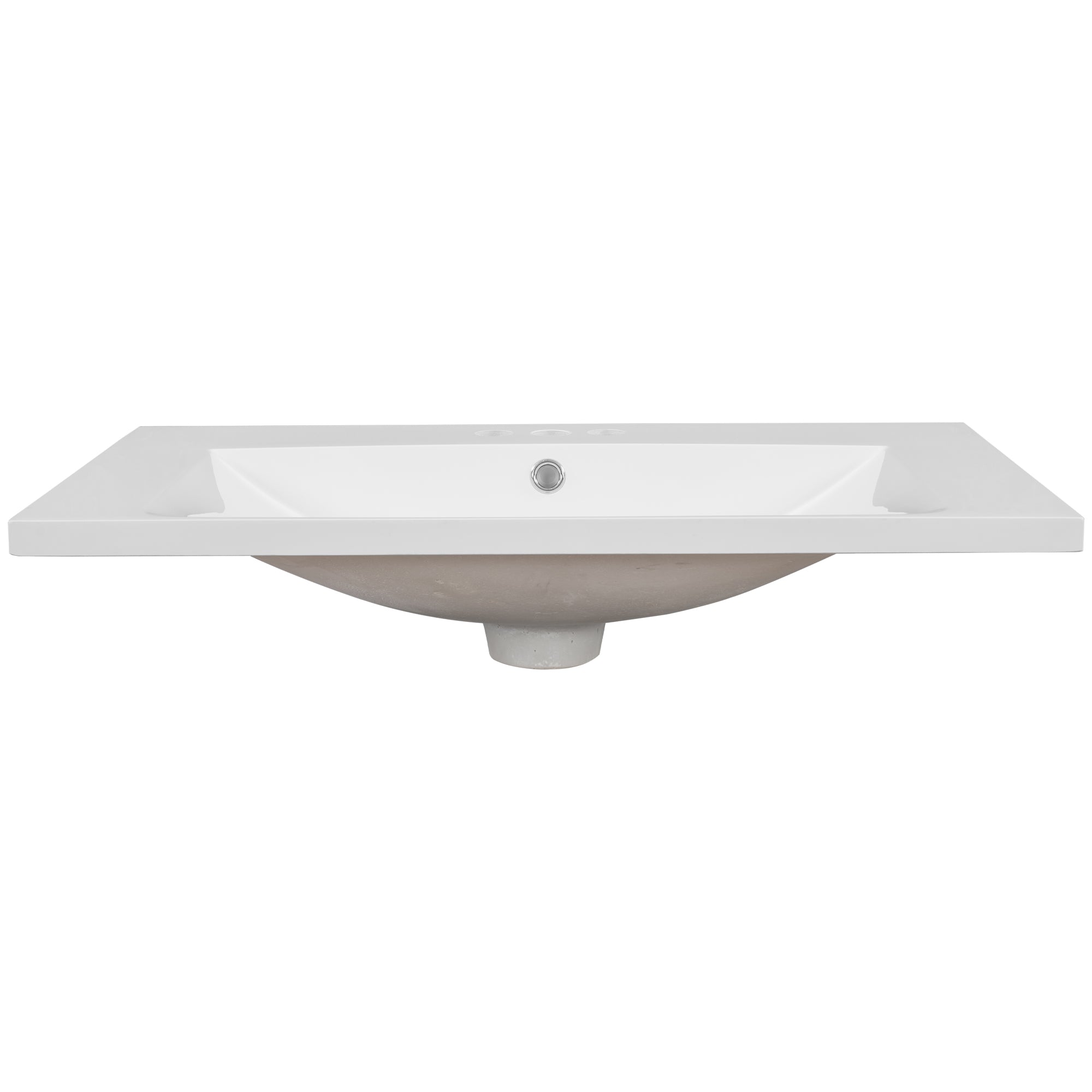 30" Single Bathroom Vanity Top with Ceramic