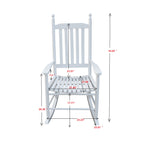 Wooden Porch Rocker Chair