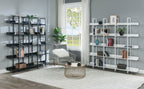 5 Tier Vintage Industrial Style Bookshelf