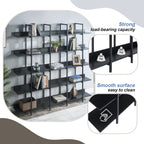 5 Tier Vintage Industrial Style Bookshelf