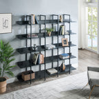 5 Tier Vintage Industrial Style Bookshelf