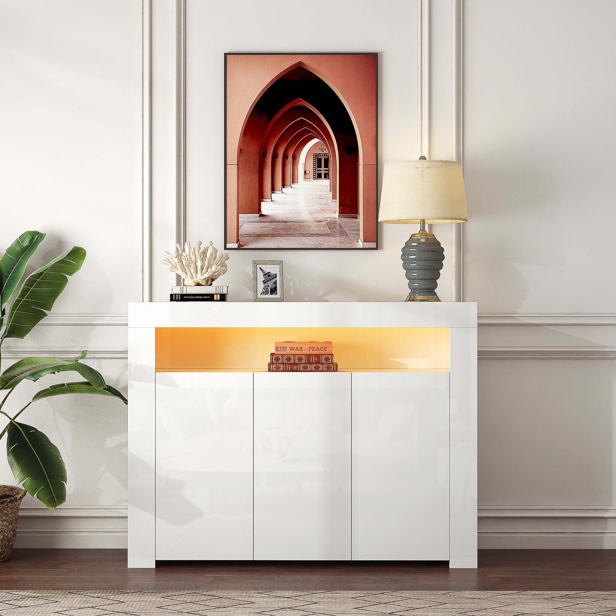 Living Room Sideboard Storage Cabinet