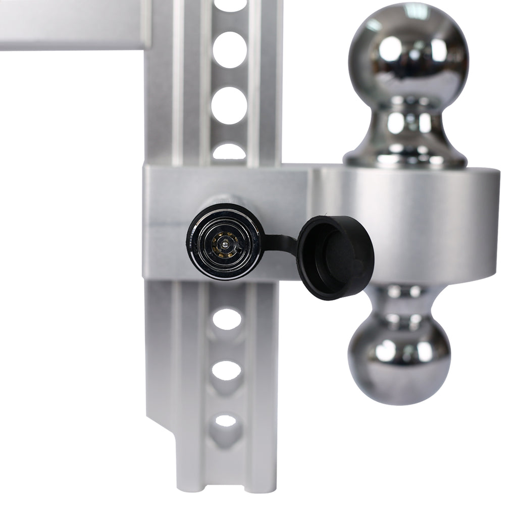 Alu Adjustable Trailer Drop Hitch for 2-Inch Receiver