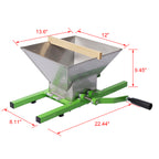 7L Manual Juicer Grinder - Portable Fruit Scratter