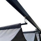 Replacement Canopy Top Cover Fabric for Outdoor Pergola