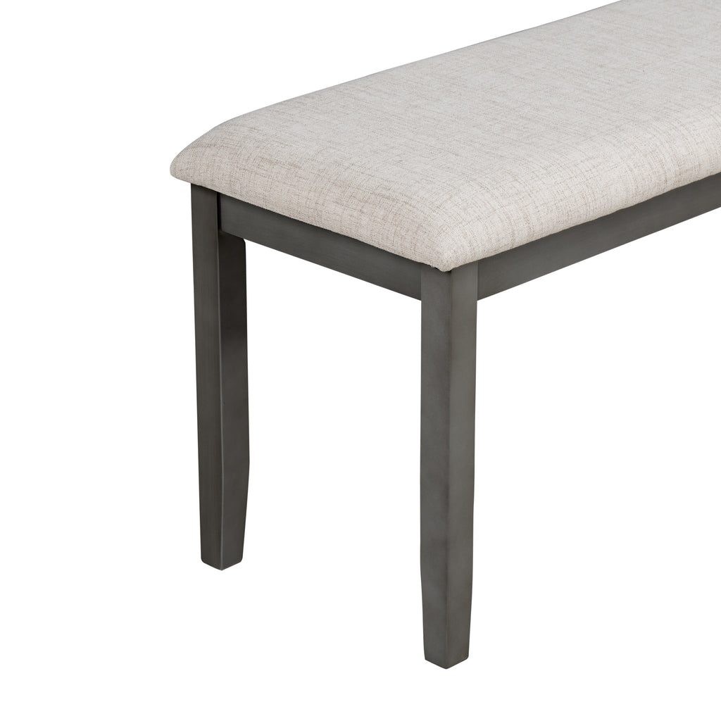 TREXM 6-Piece Dining Table and Chair Set