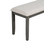 TREXM 6-Piece Dining Table and Chair Set