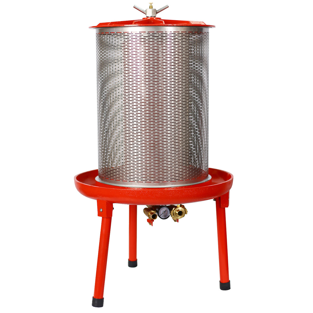 Hydraulic Fruit Wine Press with Fruit and Apple Crusher