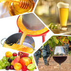 Hydraulic Fruit Wine Press with Fruit and Apple Crusher