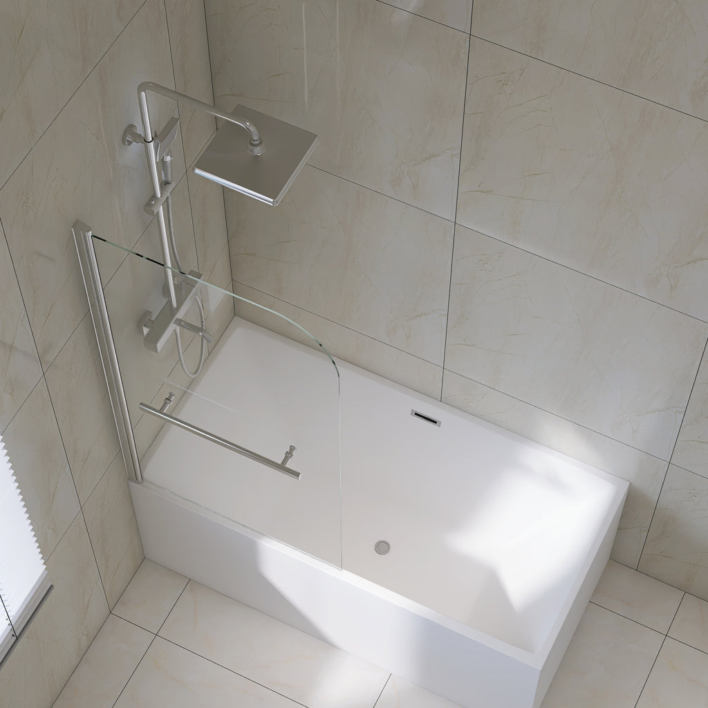 Goodyo 31"X55" Bathtub Shower Screen Frameless Door