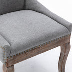 A&A Furniture Ultra Side Dining Chair Set of 2