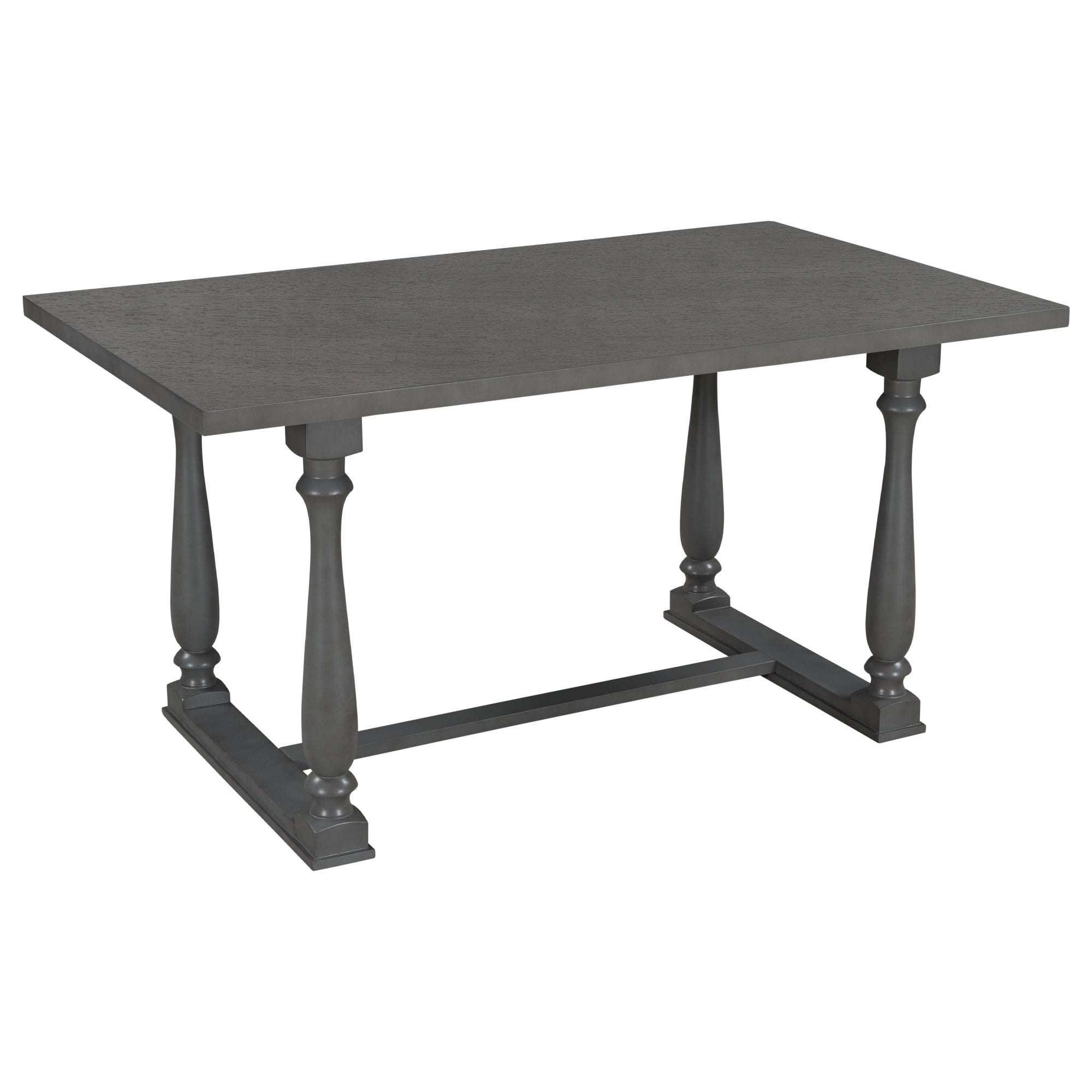 TREXM 6-Piece Dining Table and Chair Set