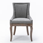 A&A Furniture Ultra Side Dining Chair Set of 2