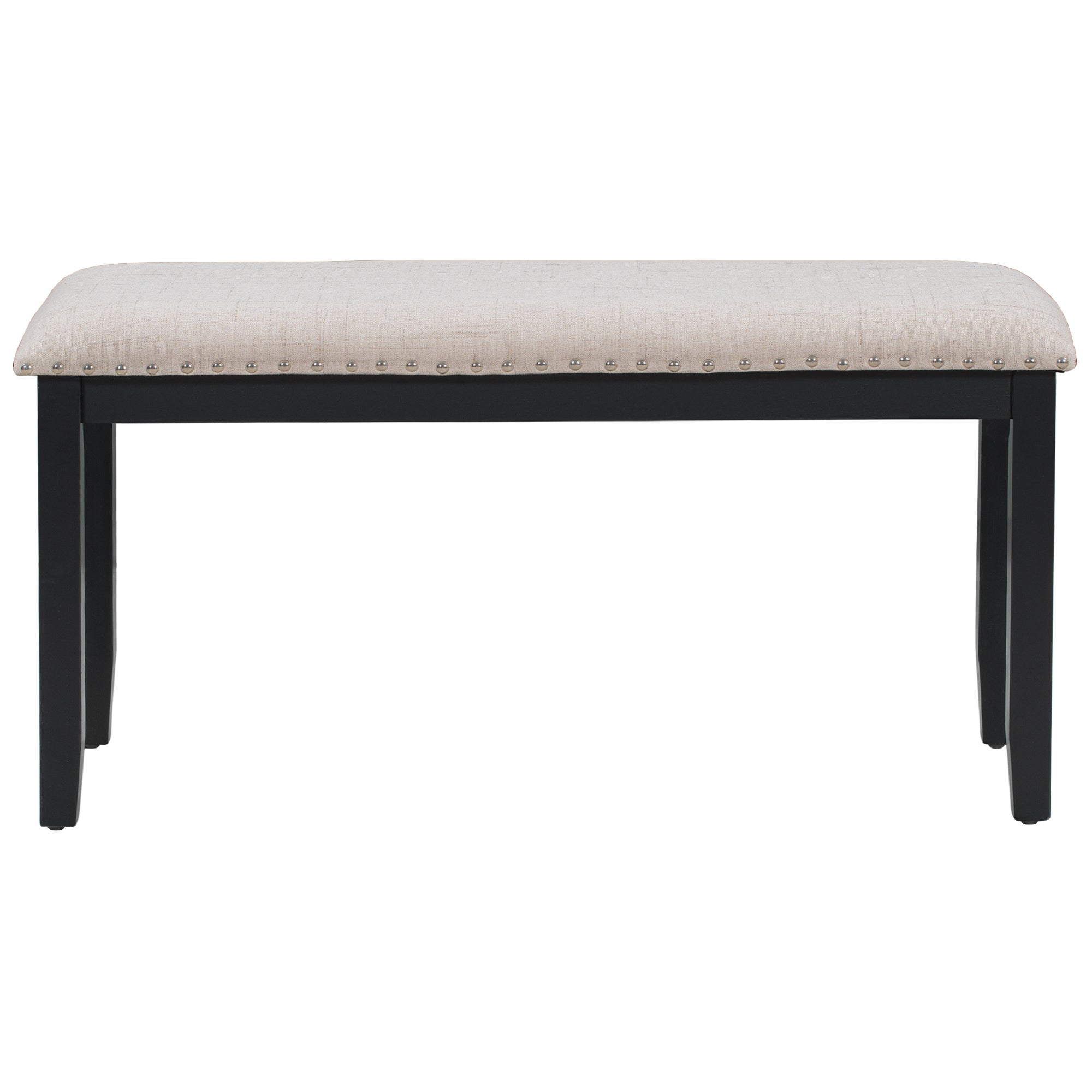 TREXM Modern Style 6-Piece Dining Table Set