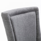 A&A Furniture Ultra Side Dining Chair Set of 2