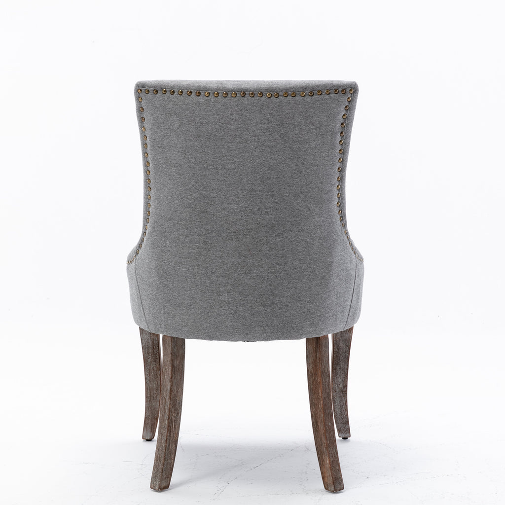 A&A Furniture Ultra Side Dining Chair Set of 2
