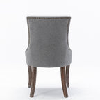 A&A Furniture Ultra Side Dining Chair Set of 2