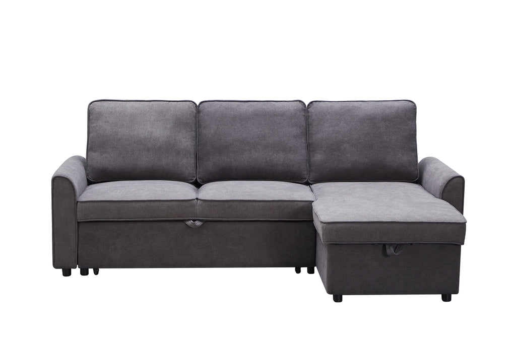 MGEA Modern Modular L-Shaped Sofa Bed with Chaise Longue