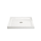 Goodyo 36x36 in Shower Base, Centered Drain Single-Threshold Shower Pan