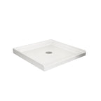 Goodyo 36x36 in Shower Base, Centered Drain Single-Threshold Shower Pan
