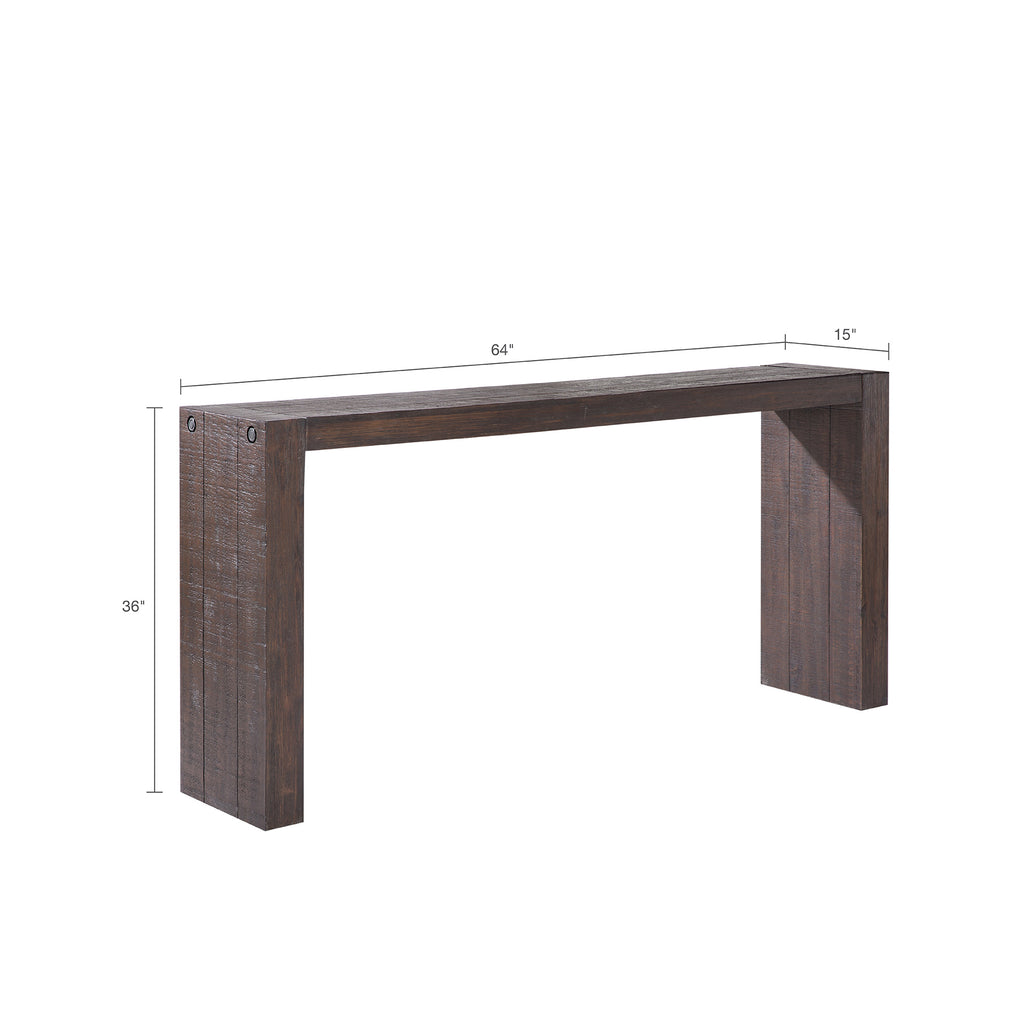 Modern Solid Wood Console Table