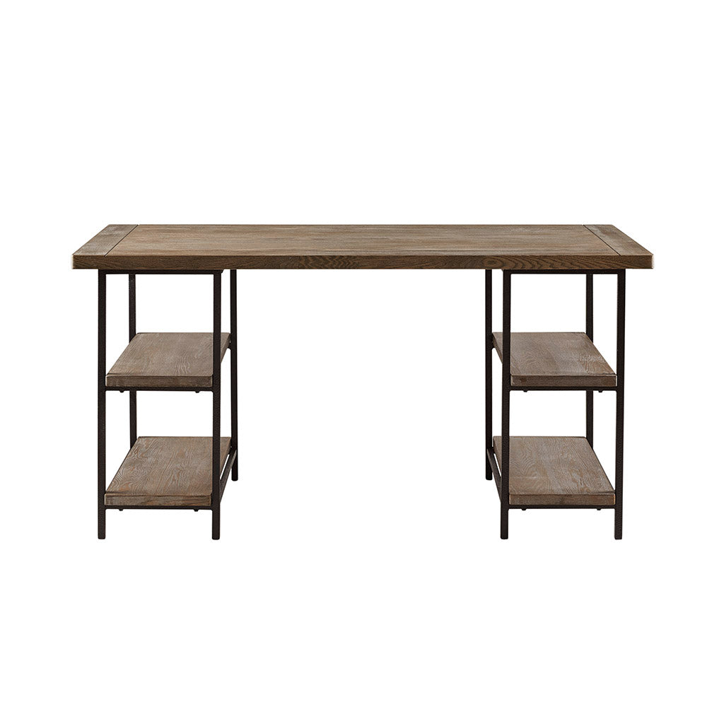 Industrial Metal Frame Accent Desk