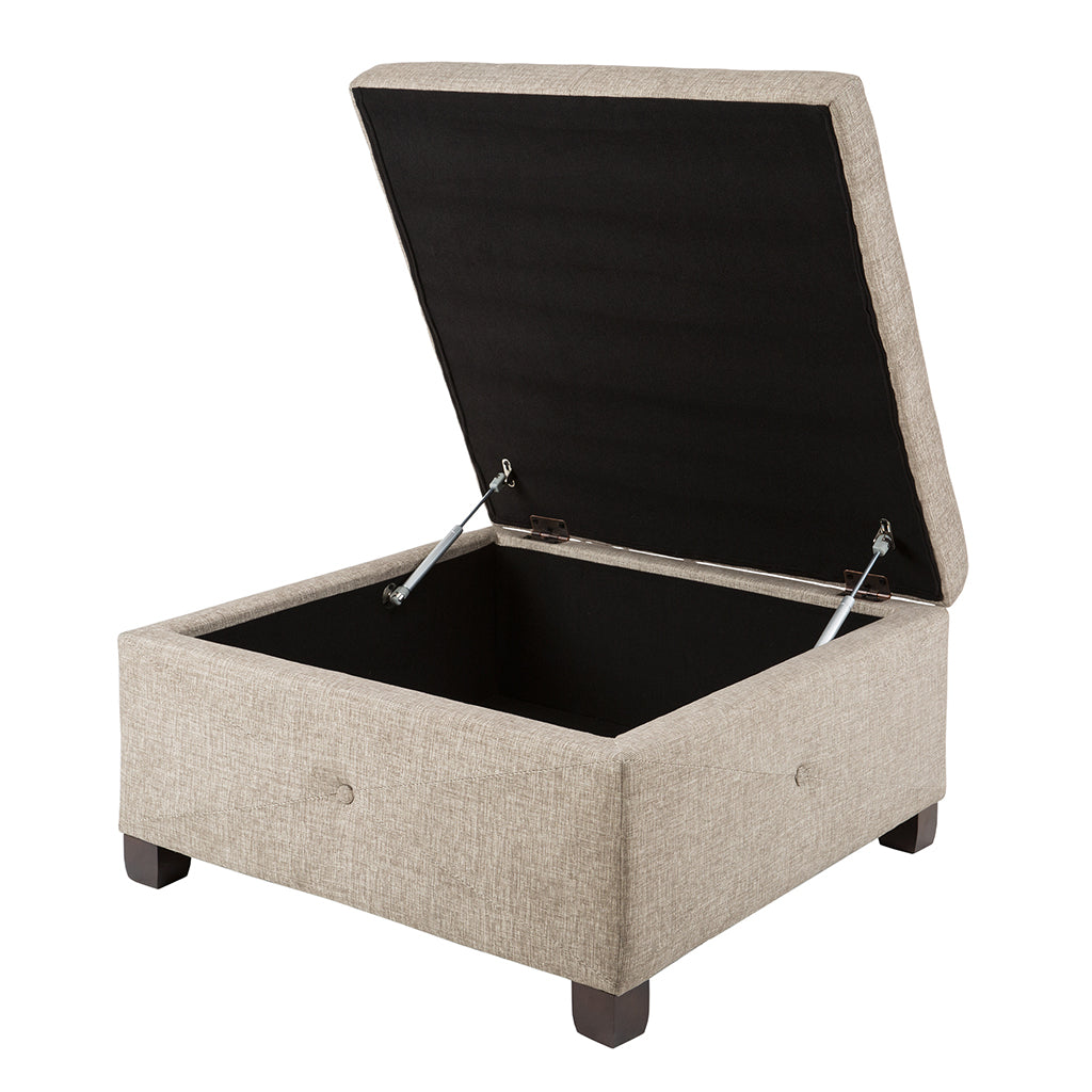 Soft Close Storage Ottoman
