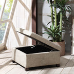 Soft Close Storage Ottoman