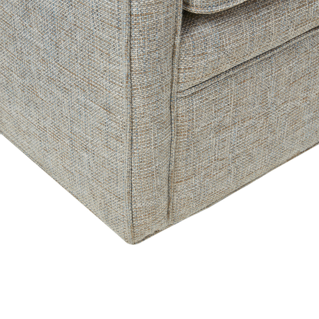Wide Seat Swivel Arm Chair