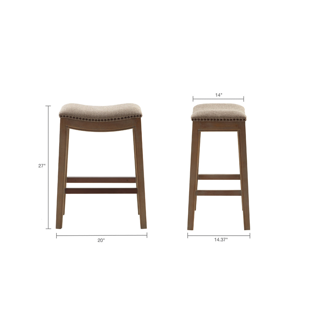 Saddle Counter Stool