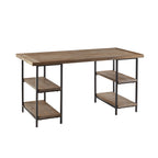 Industrial Metal Frame Accent Desk