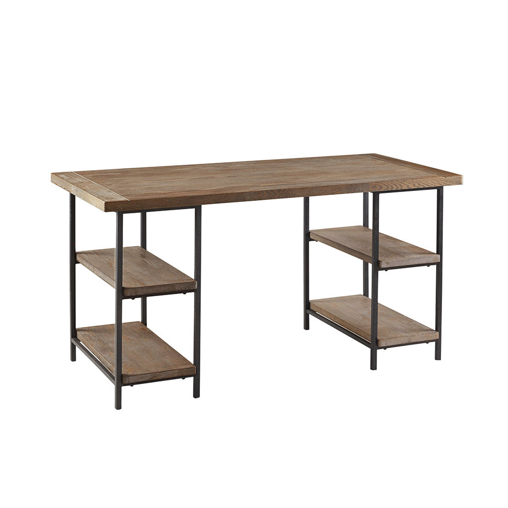 Industrial Metal Frame Accent Desk