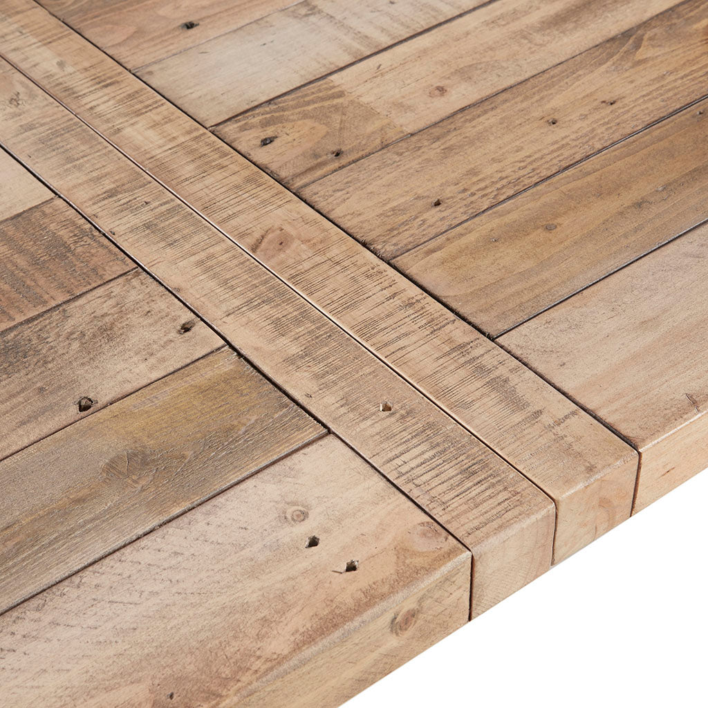 Rustic Solid Pine Dining Table