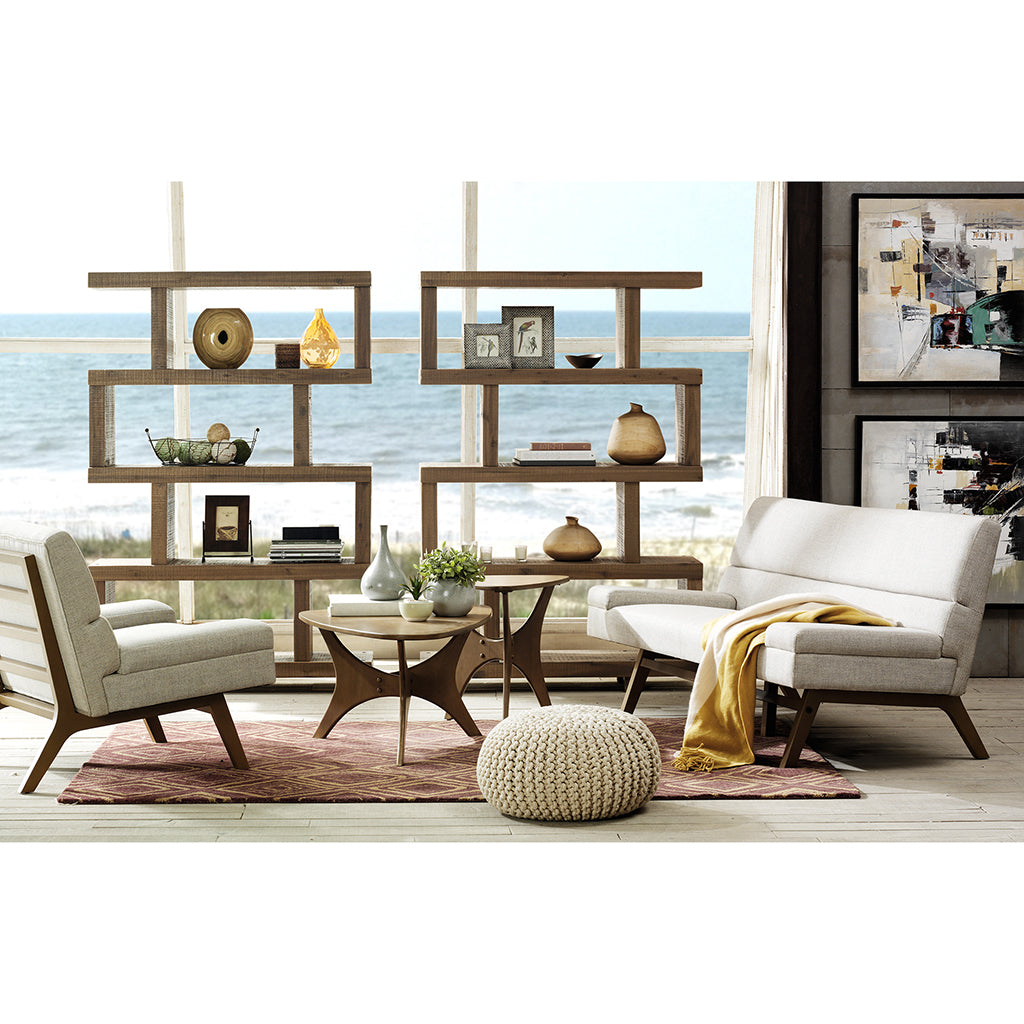 Triangle Wood Coffee Table