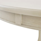 44" Round Dining Table, Solid Wood Finish