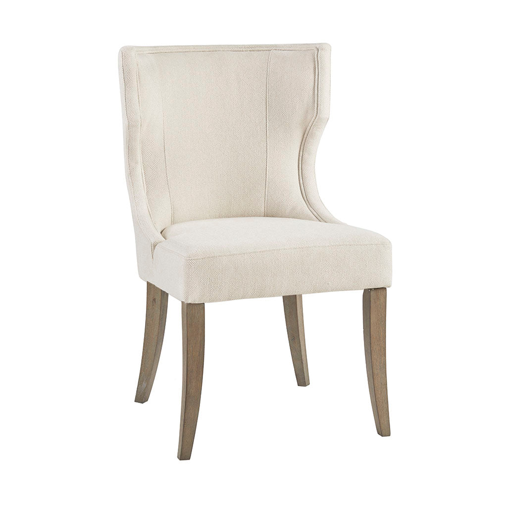 Upholstered Wingback Dining Chair