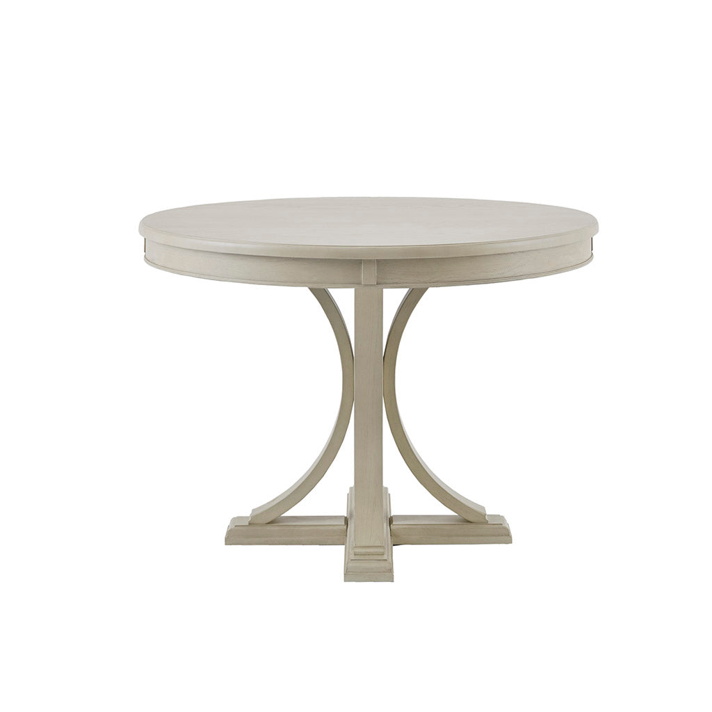 44" Round Dining Table, Solid Wood Finish