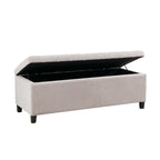 Tufted Top Soft Close Storage Bench