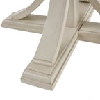 44" Round Dining Table, Solid Wood Finish