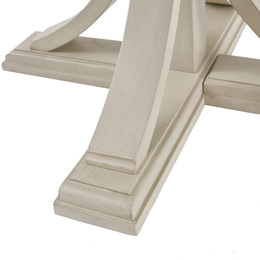 44" Round Dining Table, Solid Wood Finish
