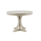 44" Round Dining Table, Solid Wood Finish