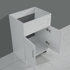 24in White Laundry Utility Cabinet Combo