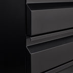 3-Drawer Mobile Filing Cabinet with Lock