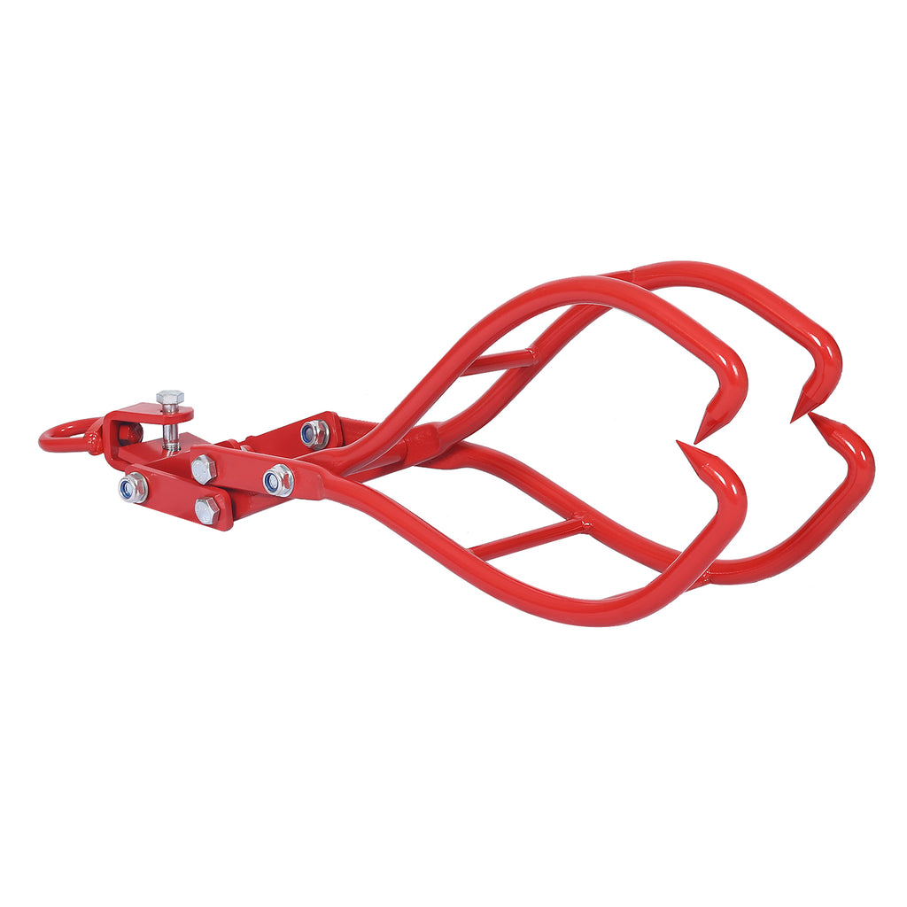 4 Claw Timber Log Lifting Logging Tongs Grabber Tong 28"