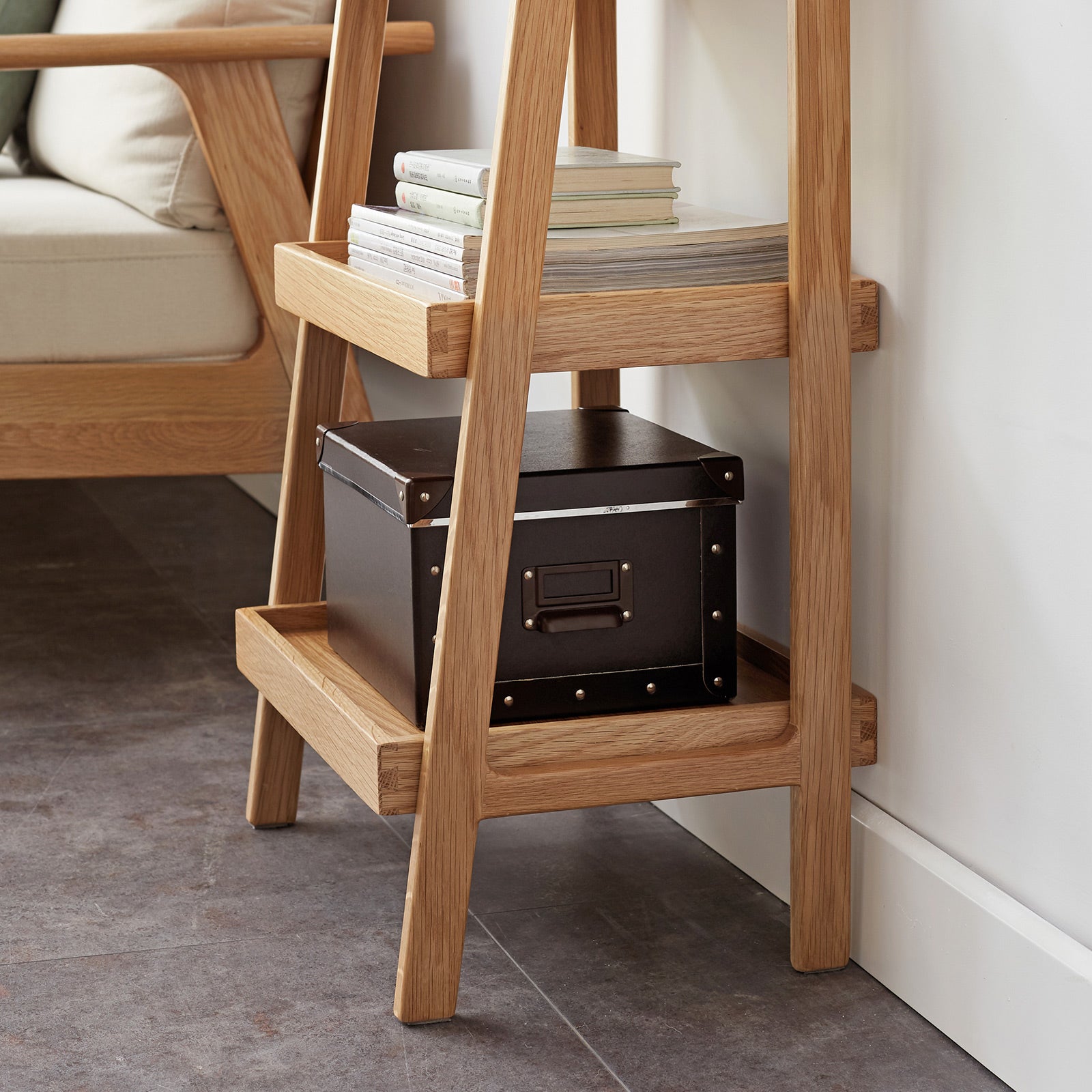 3-Tier Beech Wood Shoe Rack - Premium Storage Organizer