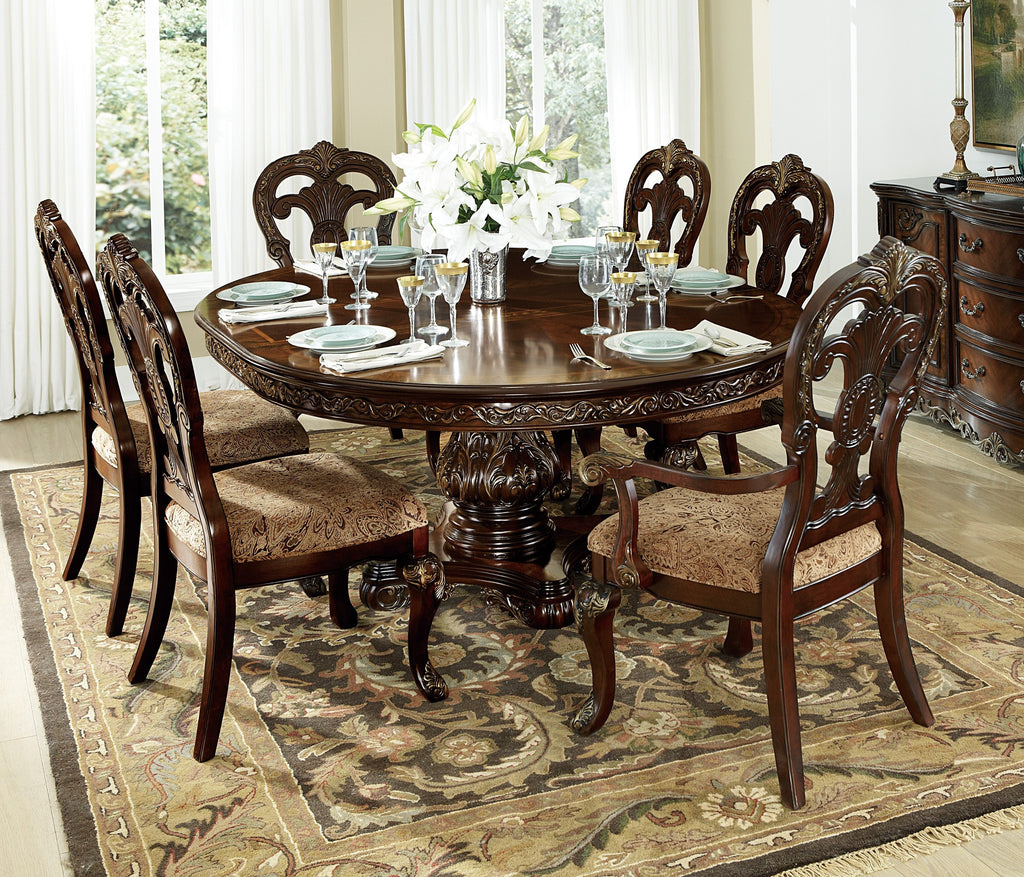 Elegant Style Beautiful Side Chairs 2pc Set