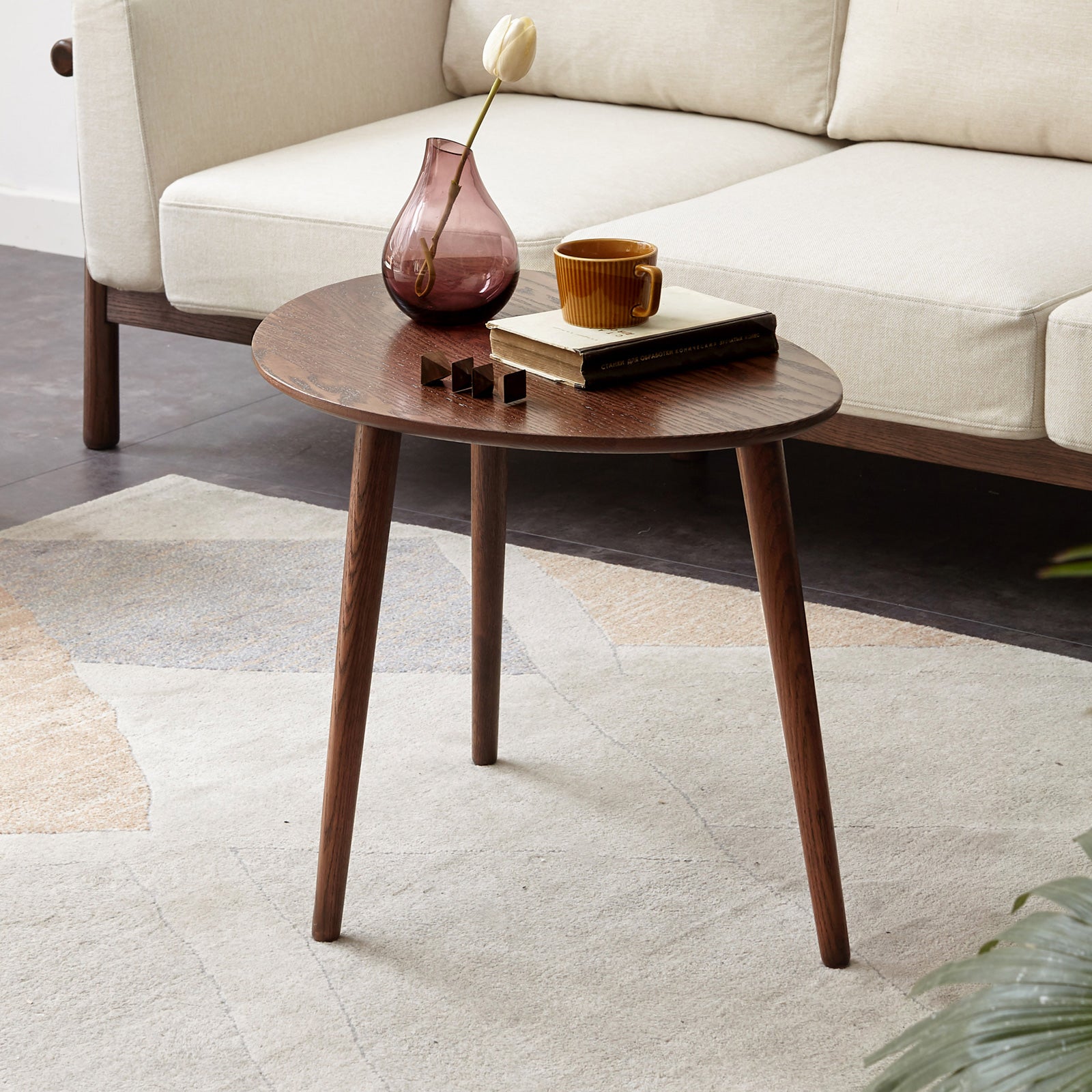 Single Center Table Low Table - 100% Solid Wood