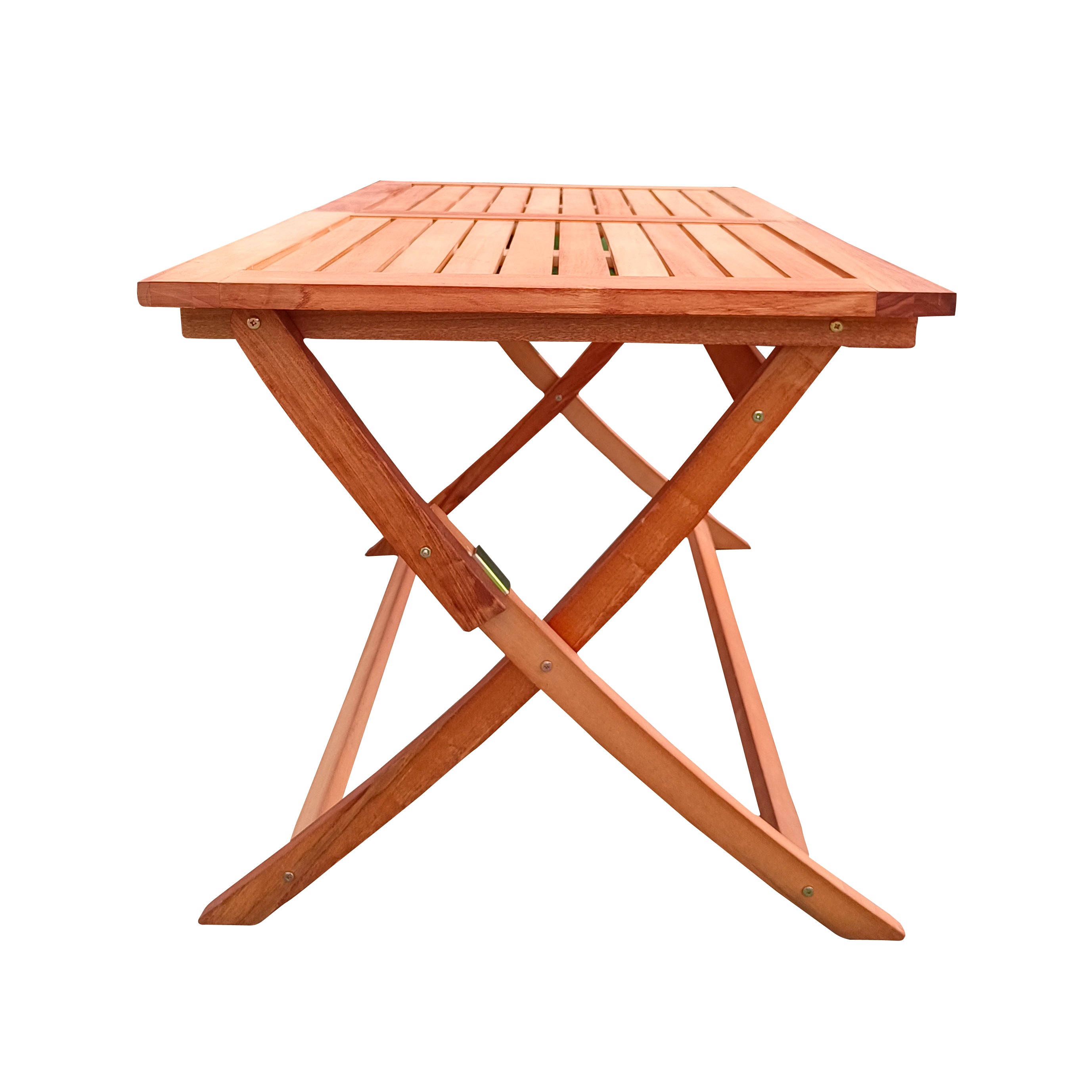Foldable Patio Dining Set with 4 Chairs and 1 Table